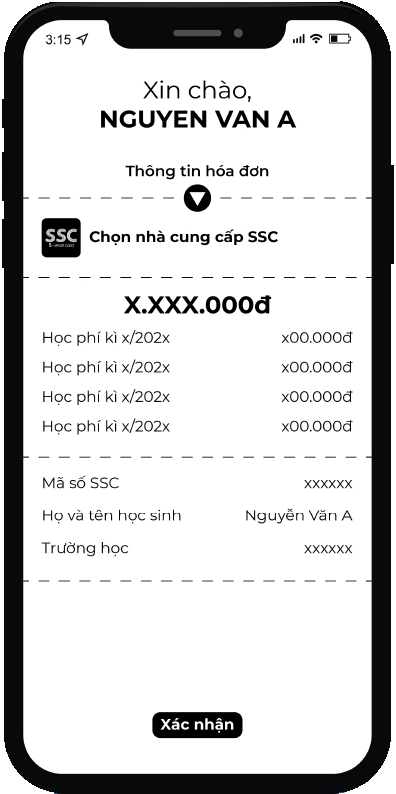 Bước 4: Xác nhận thanh toán